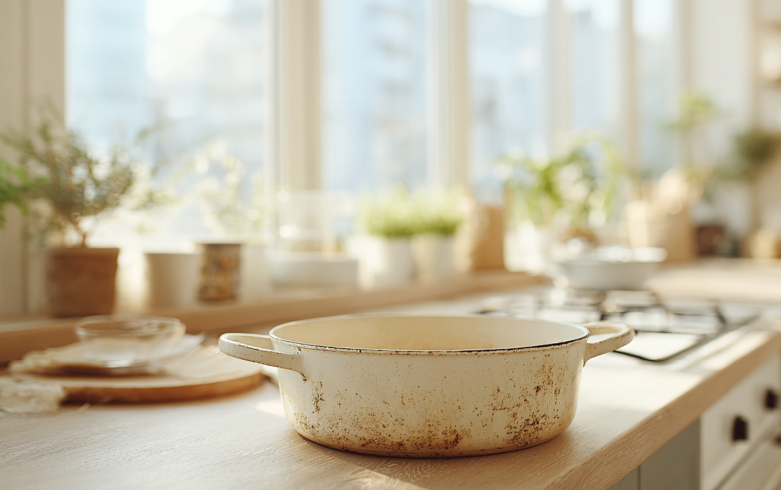 學會這些清潔方法，輕鬆去除鍋底頑固汙垢！